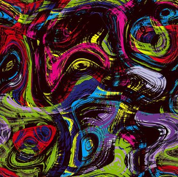 594331-几何纹理迷彩交织