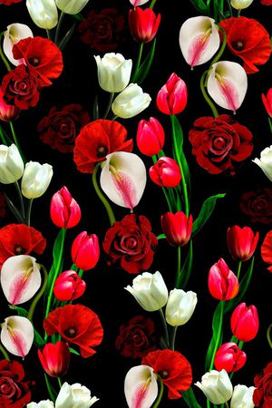 花朵印花华亿平台图片