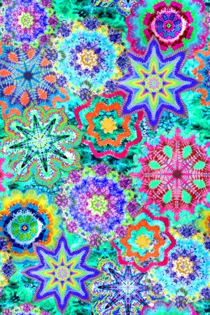 抽象肌理印花华亿平台图片