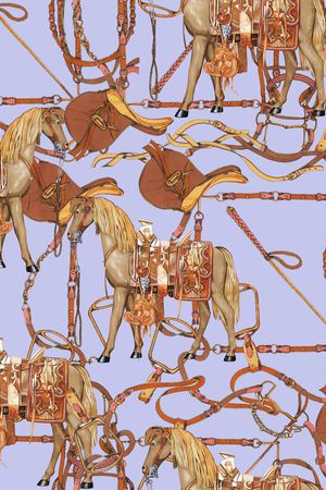 时尚大牌印花华亿平台图片