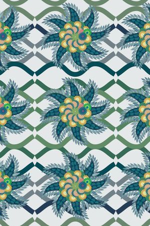 腰果印花华亿平台图片