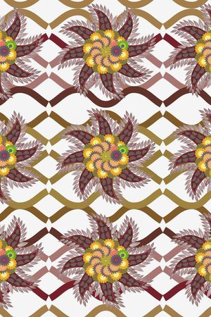 腰果印花华亿平台图片