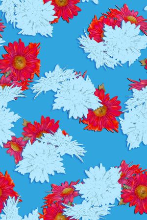 油画花卉印花华亿平台图片