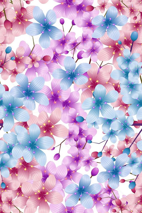 小碎花印花华亿平台图片