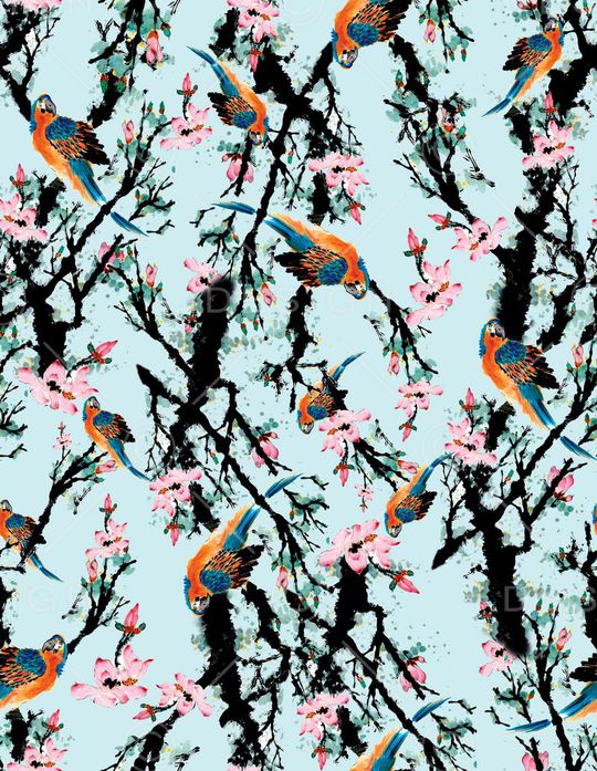 花朵印花华亿平台图片