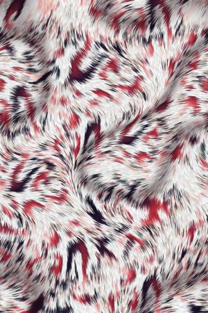 动物纹印花华亿平台图片