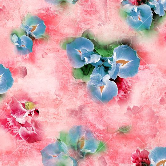 水彩印花华亿平台图片