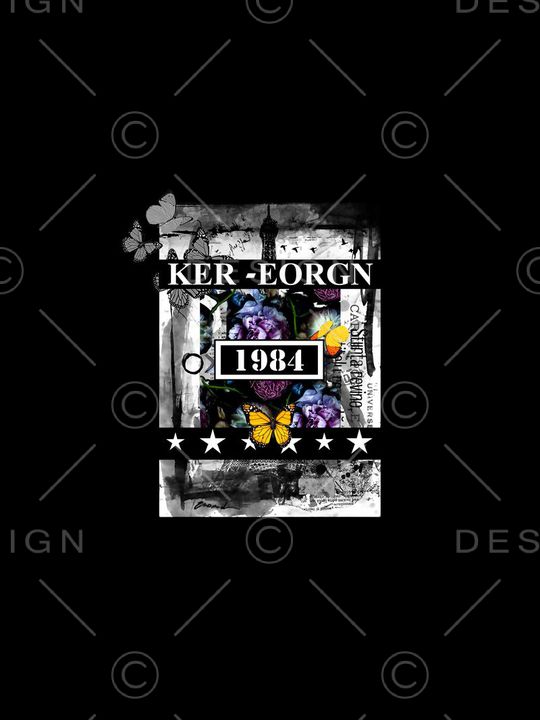 男装衬衫印花华亿平台图片