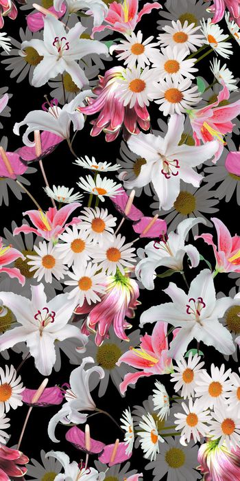 黑底印花华亿平台图片