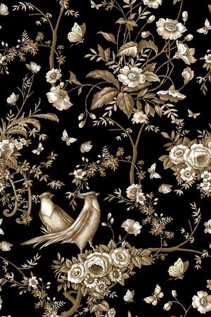 中国风印花华亿平台图片