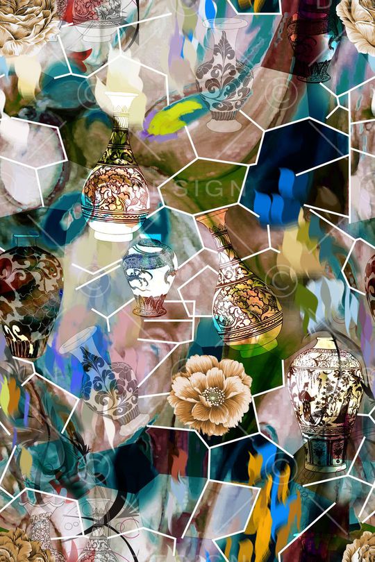 玫瑰印花华亿平台图片