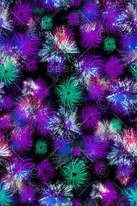 花朵印花华亿平台图片