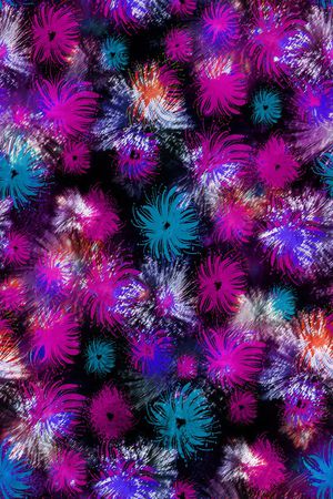 花朵印花华亿平台图片