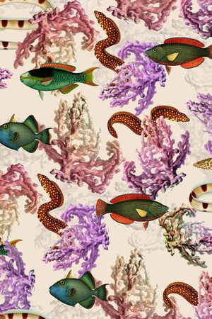 复古印花华亿平台图片