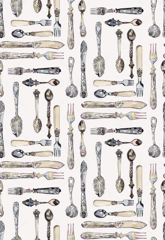 餐具印花华亿平台图片