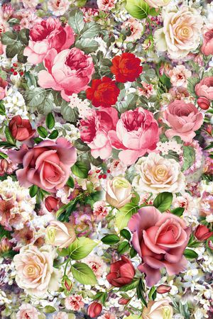 水彩印花华亿平台图片