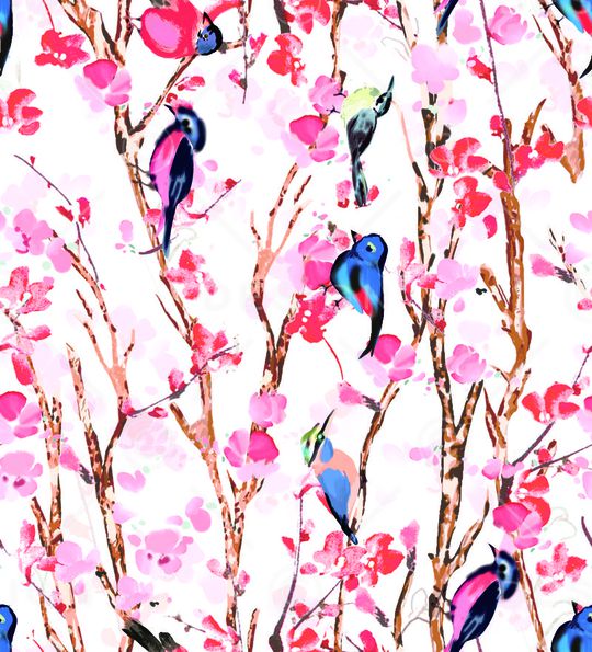 原创抽象花印花华亿平台图片