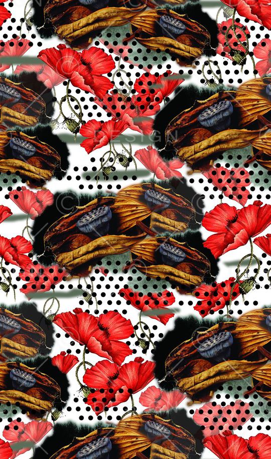 荷花印花华亿平台图片