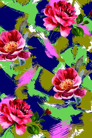 欧美印花华亿平台图片