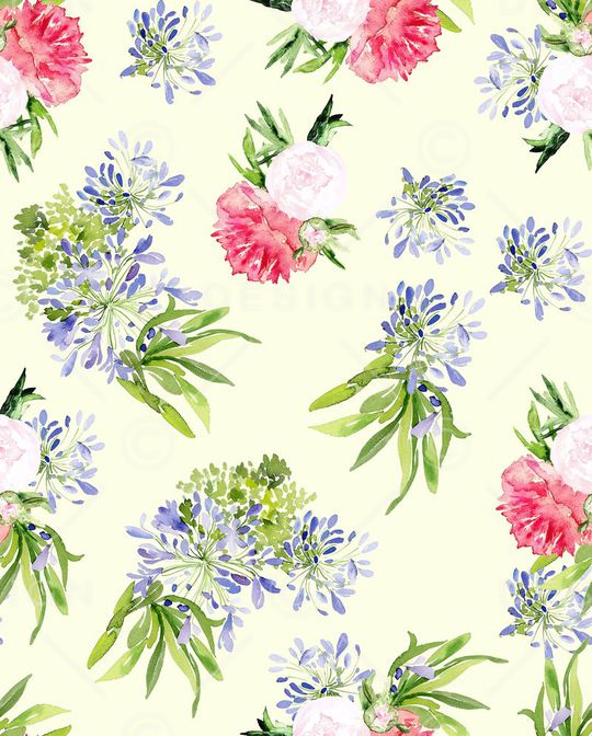 花朵印花华亿平台图片