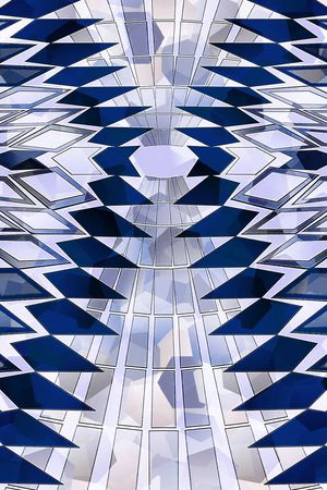 几何印花华亿平台图片