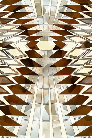 几何印花华亿平台图片