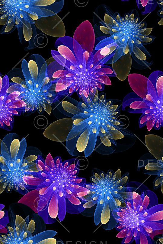 分形印花华亿平台图片