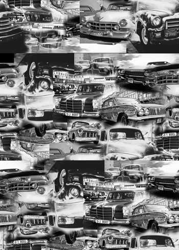 595143-男装拼贴复古老爷车