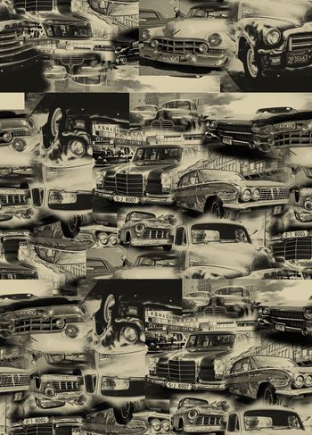 595144-男装拼贴复古老爷车