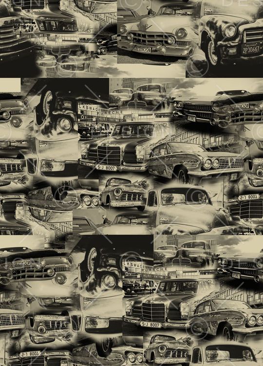 复古照片印花华亿平台图片