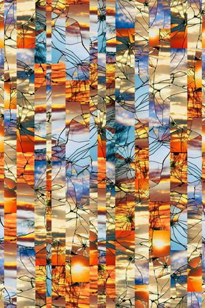 切割效果印花华亿平台图片