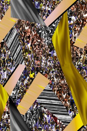 几何印花华亿平台图片