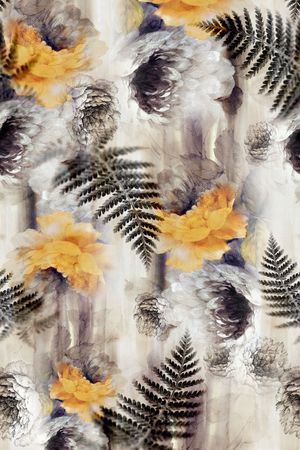 复古印花华亿平台图片