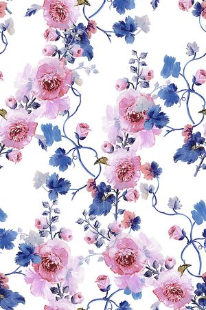 花朵印花华亿平台图片