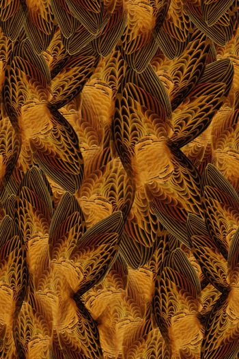 动物纹印花华亿平台图片