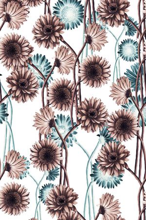 复古印花华亿平台图片