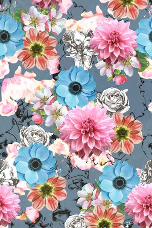 抽象印花华亿平台图片