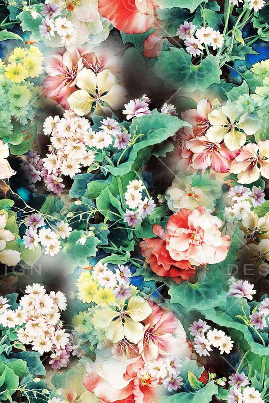 小碎花印花华亿平台图片