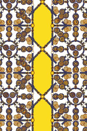 围巾印花华亿平台图片