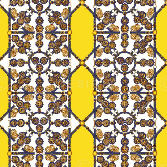 围巾印花华亿平台图片