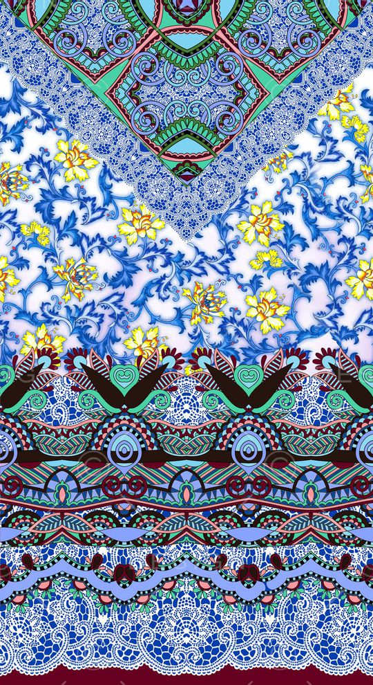 民族风印花华亿平台图片