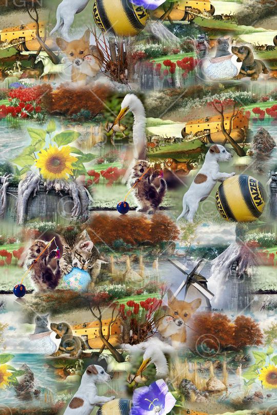 动物印花华亿平台图片