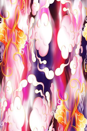 时尚印花华亿平台图片