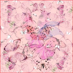 长方丝巾印花华亿平台图片