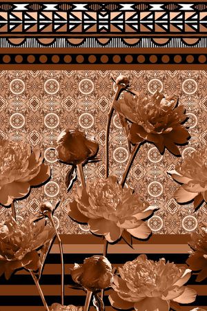 定位花印花华亿平台图片