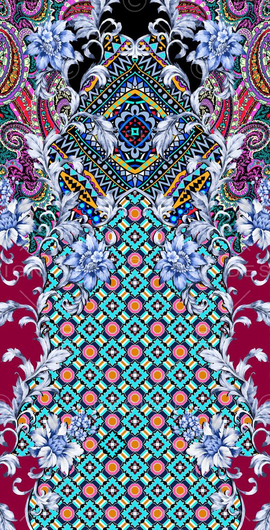 定位花印花华亿平台图片