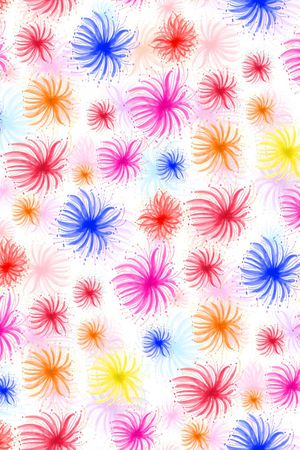 抽象多彩底纹背景印花华亿平台图片