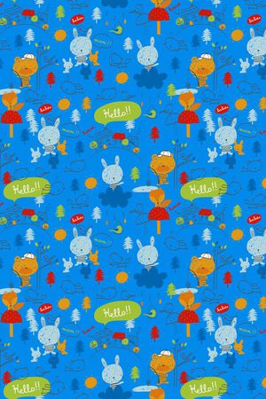 小熊印花华亿平台图片