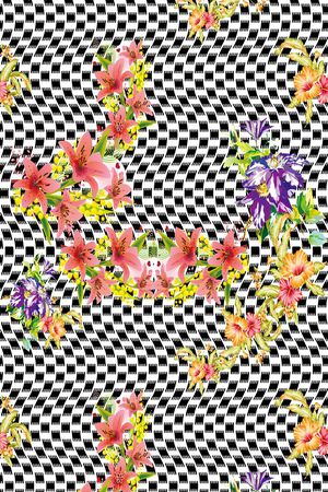 创意时尚印花华亿平台图片