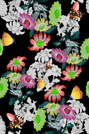 鸟昆虫图案印花华亿平台图片